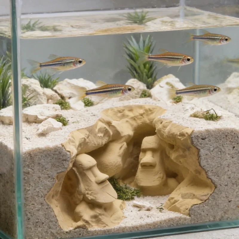 Easter Island Theme Aquarium Decoration Ornament Fish Tank Landscape Decor Ancient Stone Statue Style Accessories for Freshwater
Easter Island Theme Aquarium Decoration Ornament Fish Tank Landscape Decor Ancient Stone Statue Style Accessories for Freshwater