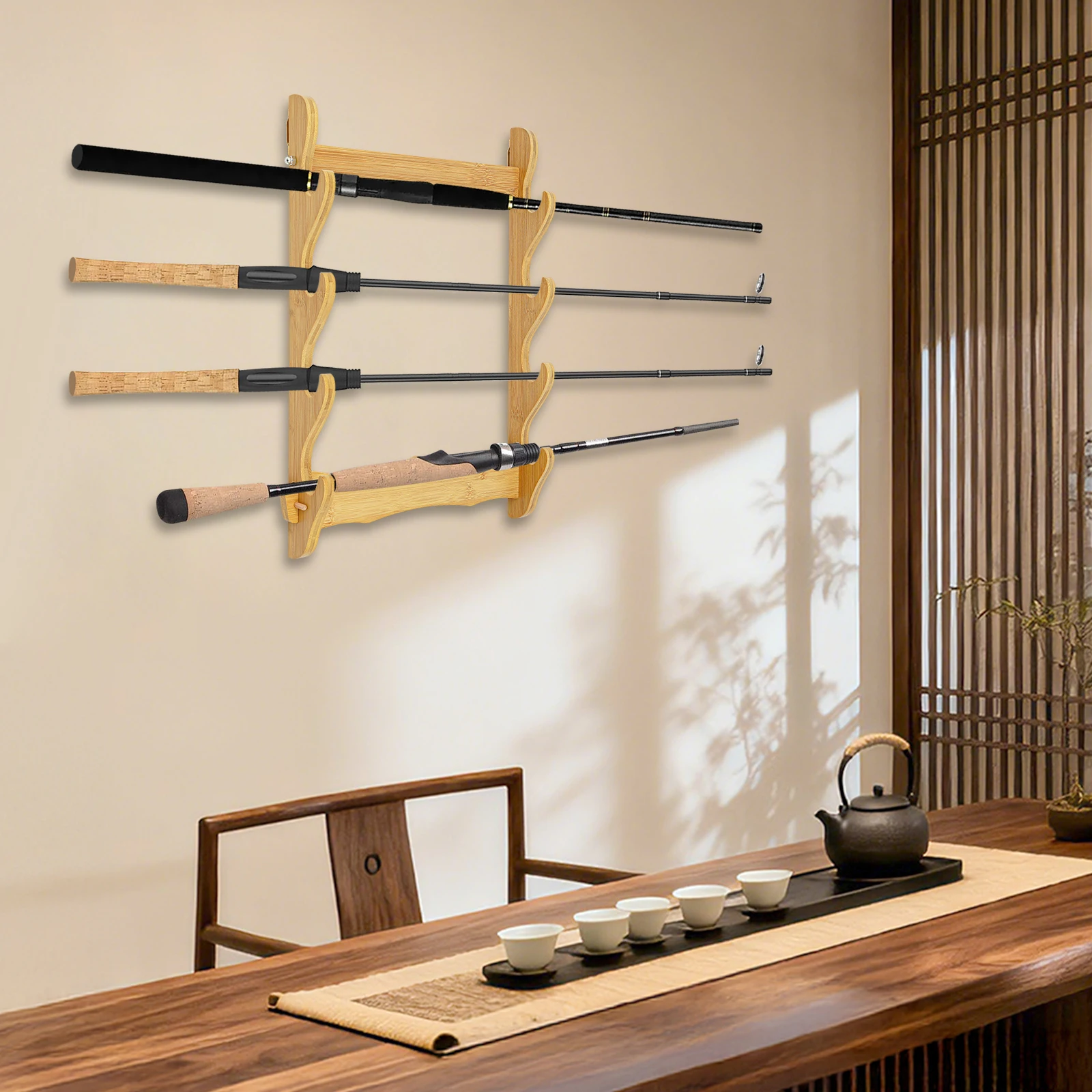 Настенная 4-уровневая подставка для мечей, держатель для мечей, ножей и инструментов, металлическая настенная стойка для коллекции оружия, для дома
Настенная 4-уровневая подставка для мечей, держатель для мечей, ножей и инструментов, металлическая настенная стойка для коллекции оружия, для дома