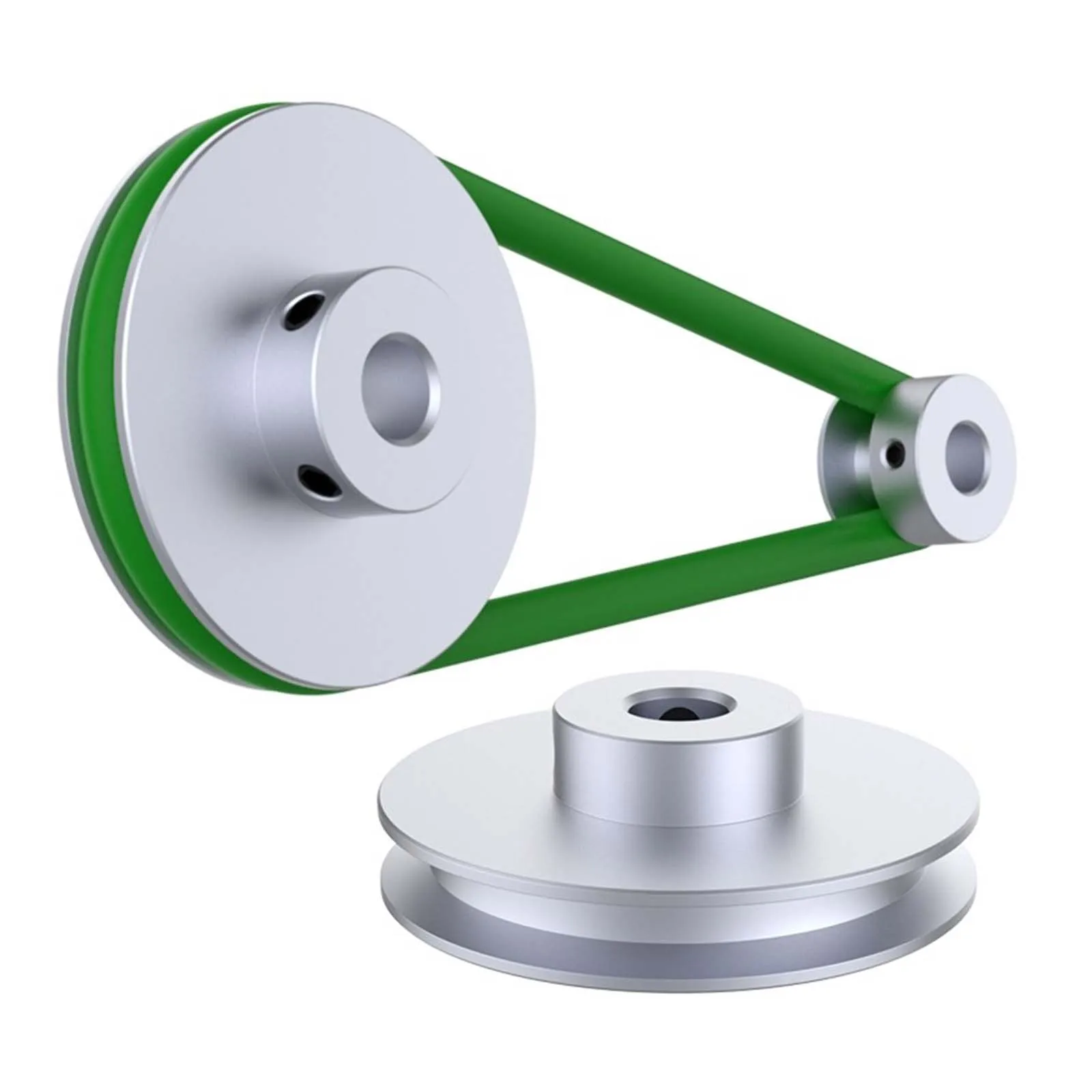 OD 100mm PU Round Belt Pulley, 10mm Aluminum Alloy Round Belt Single Groove V-type O-type Belt PulleySpindle Drive Wheel
OD 100mm PU Round Belt Pulley, 10mm Aluminum Alloy Round Belt Single Groove V-type O-type Belt PulleySpindle Drive Wheel