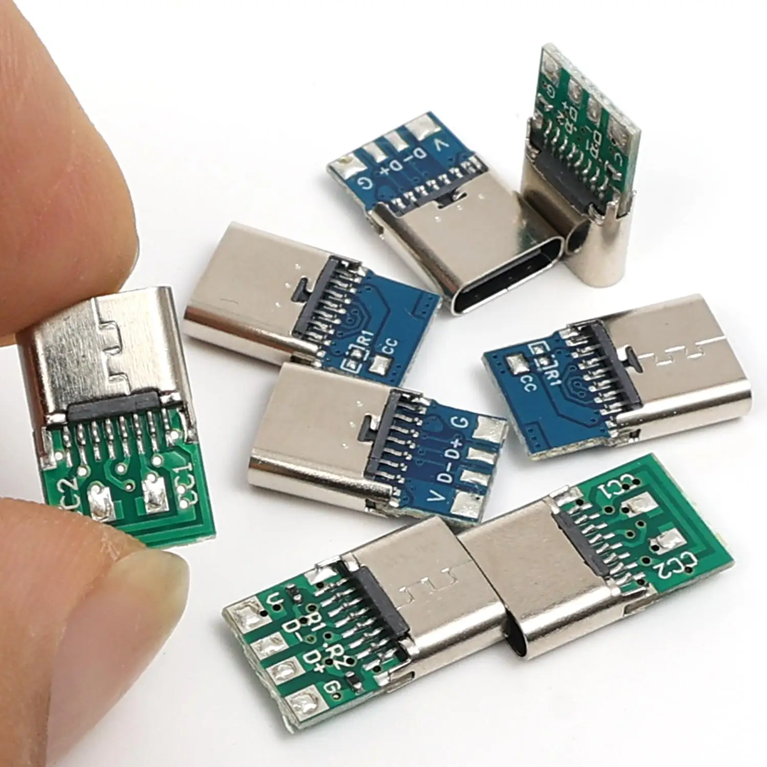 Type-C Female Plug Adapter Charging Port Soldering Connector Jack Plug With PCB Board For DIY Wired Charging Cable Accessories
Type-C Female Plug Adapter Charging Port Soldering Connector Jack Plug With PCB Board For DIY Wired Charging Cable Accessories