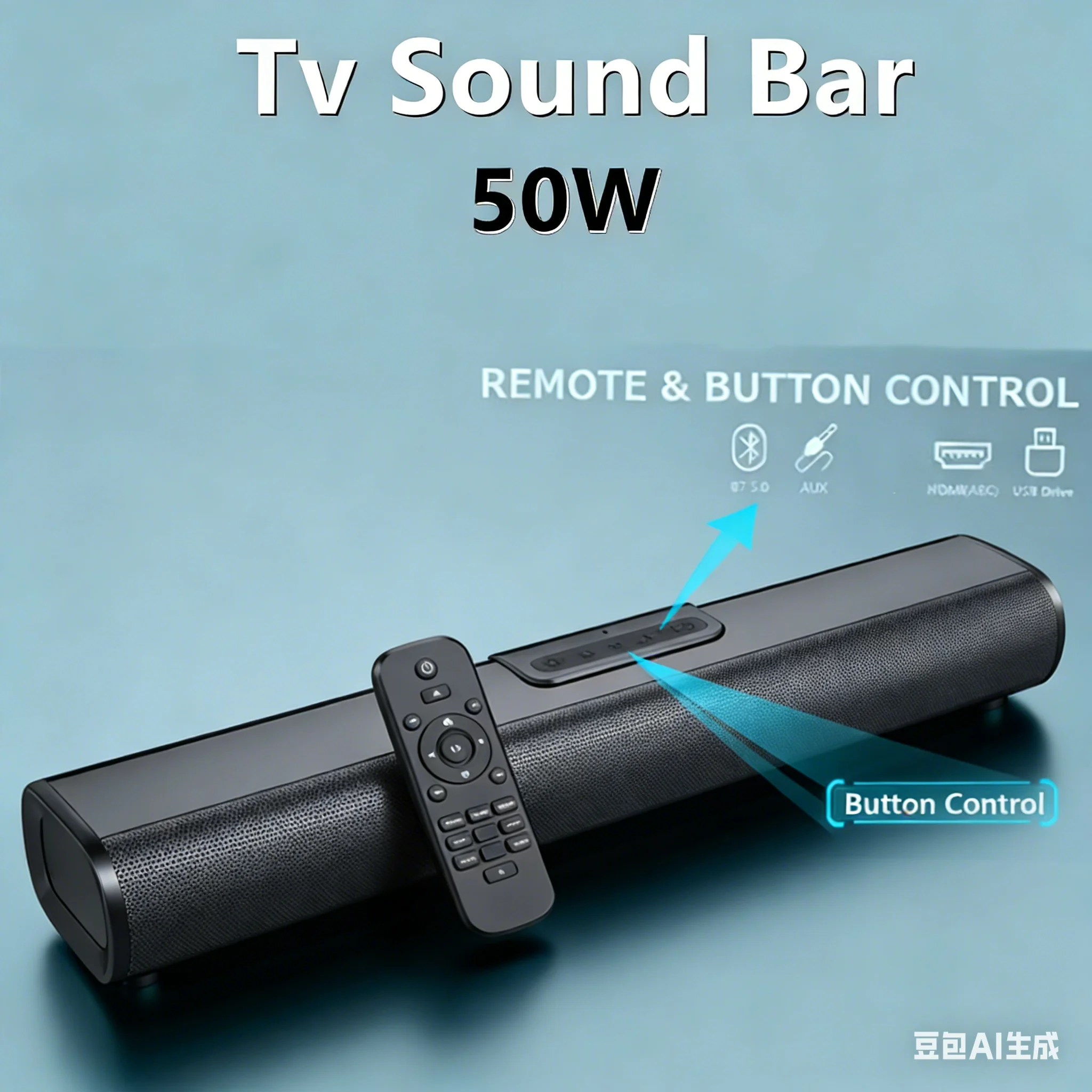 Система объемного звучания HiFi для домашнего кинотеатра, 3D-стерео, супербас, звуковая панель для телевизора, поддержка USB, HDMI/AUX, оптический вход, Bluetooth-колонка для ПК и телевизора
Система объемного звучания HiFi для домашнего кинотеатра, 3D-стерео, супербас, звуковая панель для телевизора, поддержка USB, HDMI/AUX, оптический вход, Bluetooth-колонка для ПК и телевизора