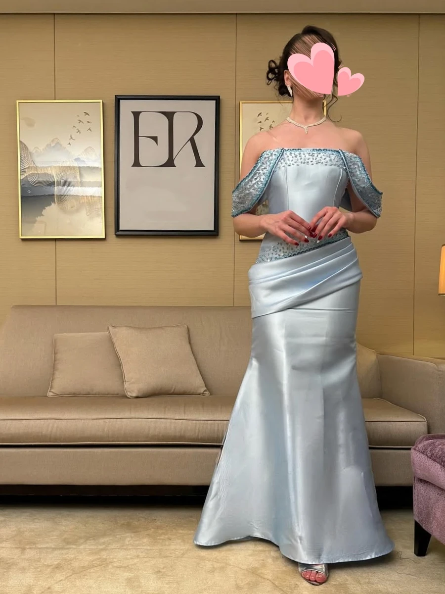 Oisslec Dress Elegant Vintage Sweet Blue Stylish Mermaid Beads New Customized Formal Occasion Prom Dress Evening Party Gowns
Oisslec Dress Elegant Vintage Sweet Blue Stylish Mermaid Beads New Customized Formal Occasion Prom Dress Evening Party Gowns