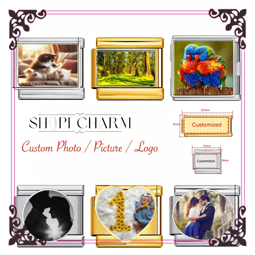 Shopi Women Personalization Customized Picture Italian Charm Bracelet Stainless Steel Jewelry Gifts DIY Wholesale Drop Shipping
Shopi Women Personalization Customized Picture Italian Charm Bracelet Stainless Steel Jewelry Gifts DIY Wholesale Drop Shipping