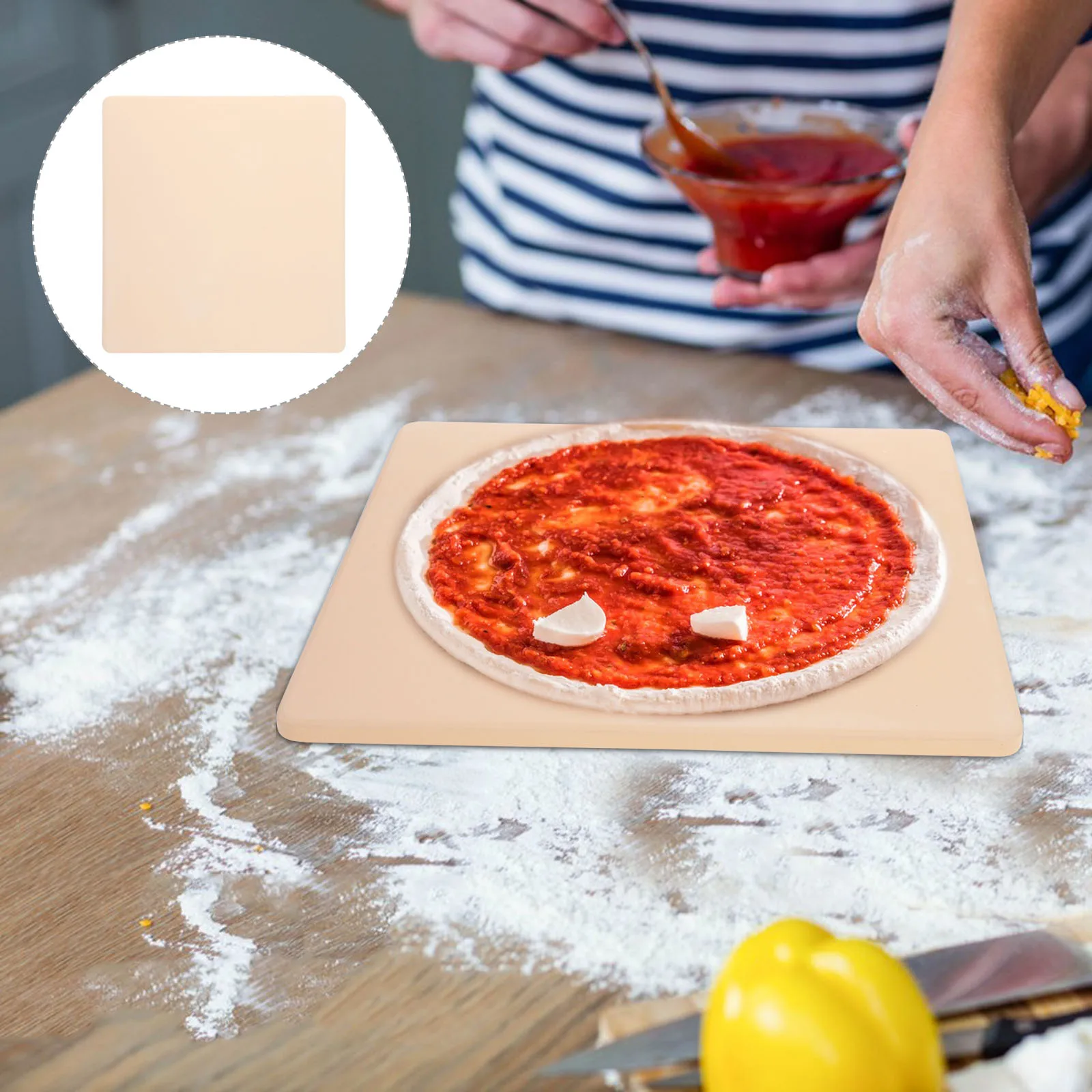 Square Pizza Stone 280x260mm Cordierite Oven Bake Stone Heavy Duty Pan for Grill Bread Cookie Baking Tool Kitchen Accessories
Square Pizza Stone 280x260mm Cordierite Oven Bake Stone Heavy Duty Pan for Grill Bread Cookie Baking Tool Kitchen Accessories