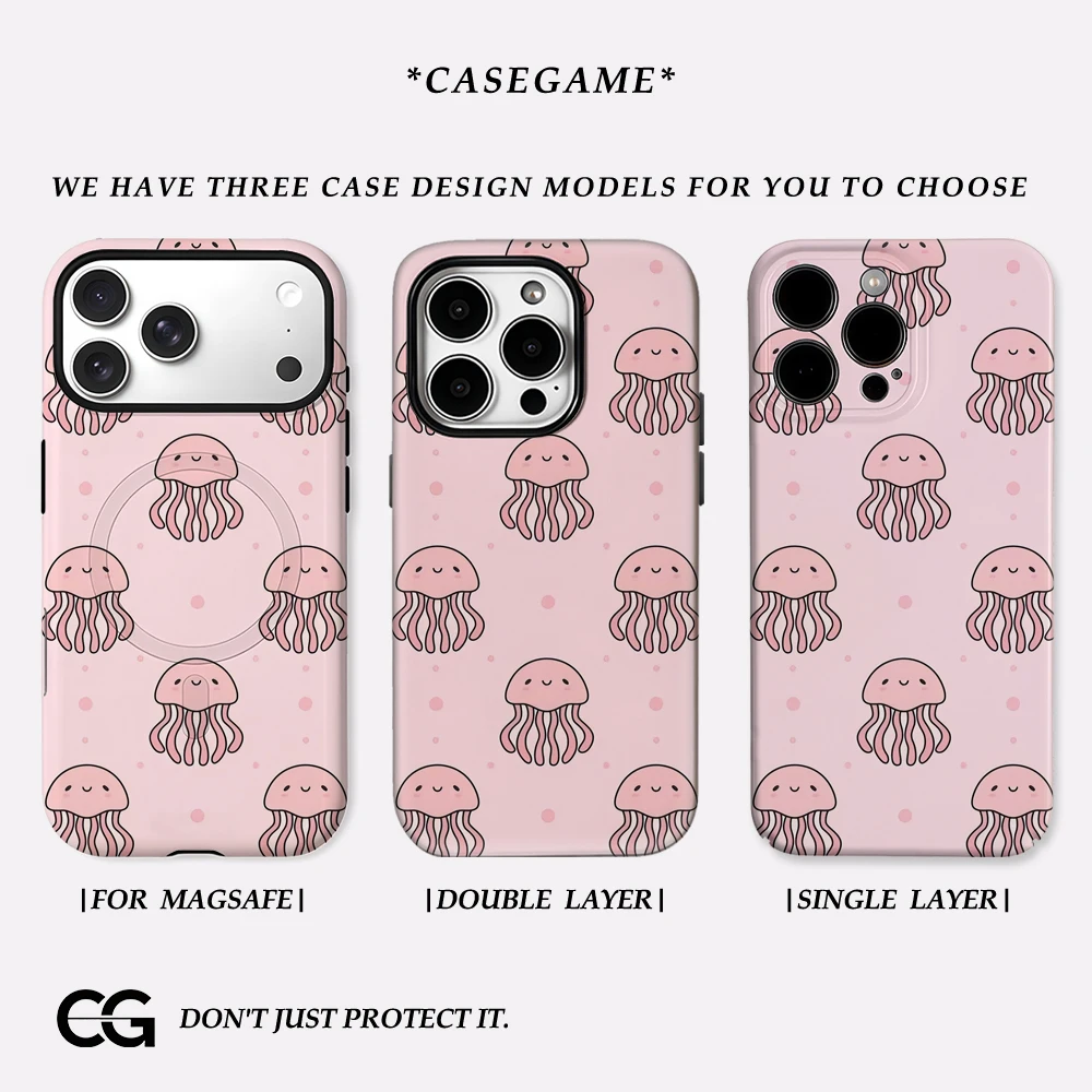 Чехол для телефона Pink Jellyfish Smile IPhone 17 для 16E 16, 15, 14, 13, 12, 11, 77 Pro Max Plus, двухслойная задняя крышка
Чехол для телефона Pink Jellyfish Smile IPhone 17 для 16E 16, 15, 14, 13, 12, 11, 77 Pro Max Plus, двухслойная задняя крышка