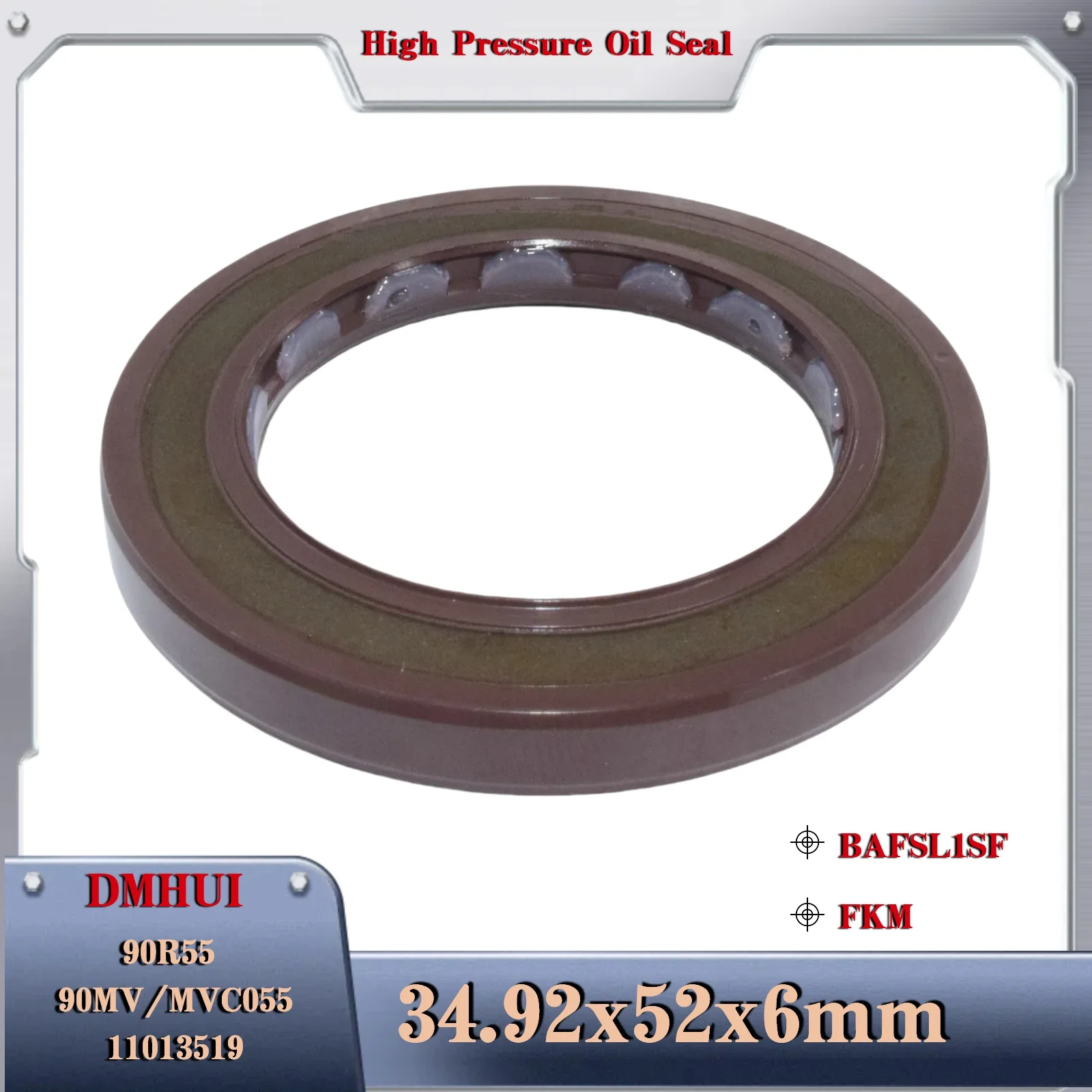 For Sauer Danfoss 90R55 11013519 34.92x52x6 Hydraulic Pump/Motor Rotary Shaft Seal 34.92X52X6
For Sauer Danfoss 90R55 11013519 34.92x52x6 Hydraulic Pump/Motor Rotary Shaft Seal 34.92X52X6