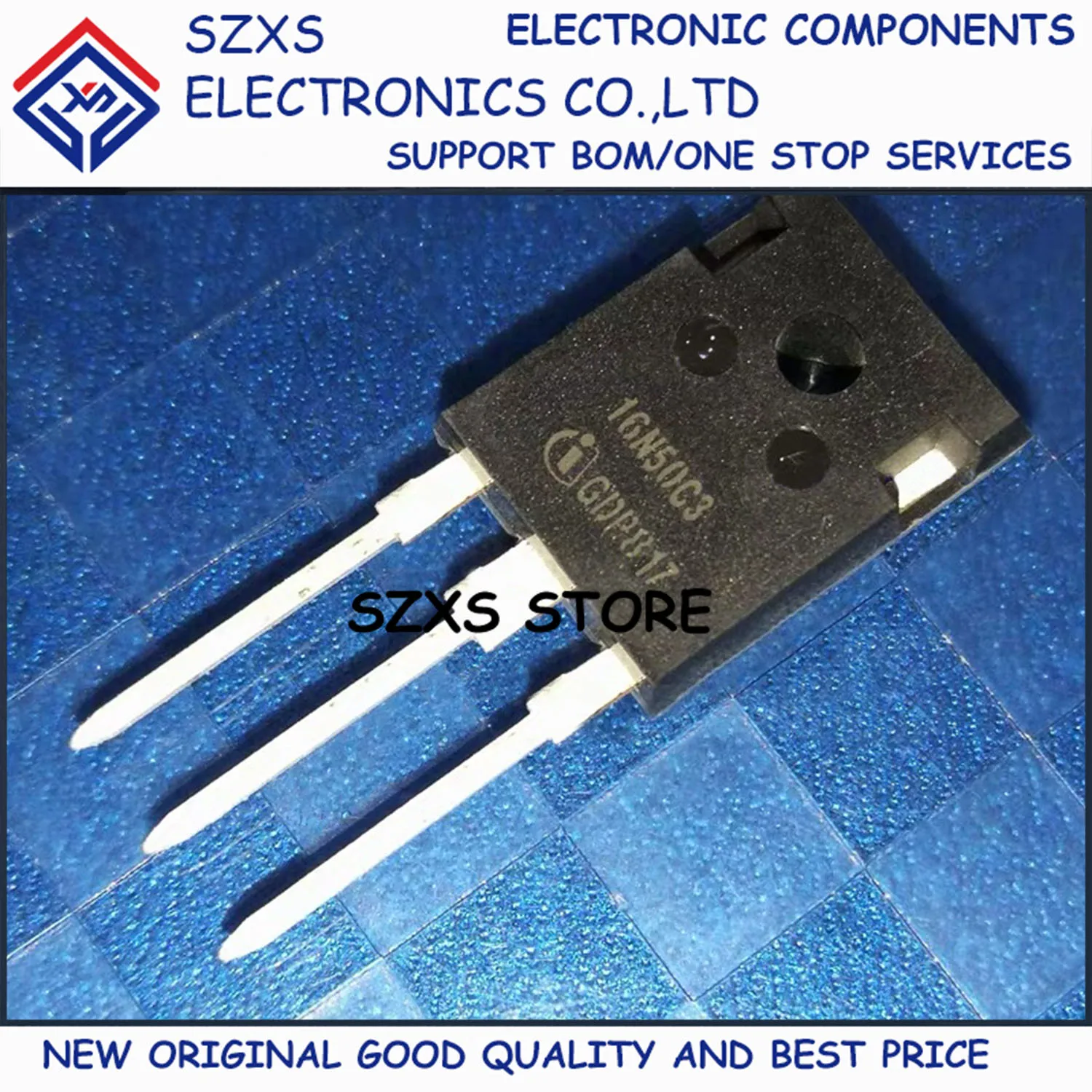 New Original 10Pcs SPW16N50C3 16N50C3 TO-247 500V 16A MOSFET Field-Effect Transistor In Stock Electronic Components Good Quality
New Original 10Pcs SPW16N50C3 16N50C3 TO-247 500V 16A MOSFET Field-Effect Transistor In Stock Electronic Components Good Quality