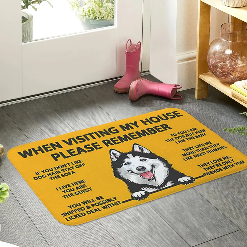 Pet Dog Interior Entrance Mat Entrance Door Doormat Balcony Bedroom Rug Hallway Kitchen Room Floor Carpet Slip-resistant
Pet Dog Interior Entrance Mat Entrance Door Doormat Balcony Bedroom Rug Hallway Kitchen Room Floor Carpet Slip-resistant