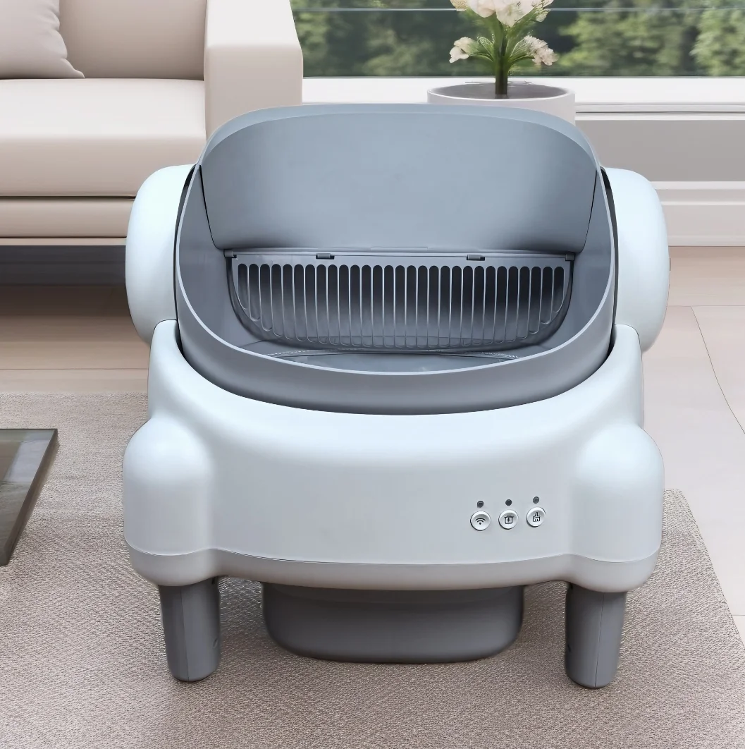 STLF Smart Cat LitterS Box Easy Clean Plastic Design Odor Control Original Accessories for Toilet Maintenance Filter Cat LitterS 
STLF Smart Cat LitterS Box Easy Clean Plastic Design Odor Control Original Accessories for Toilet Maintenance Filter Cat LitterS