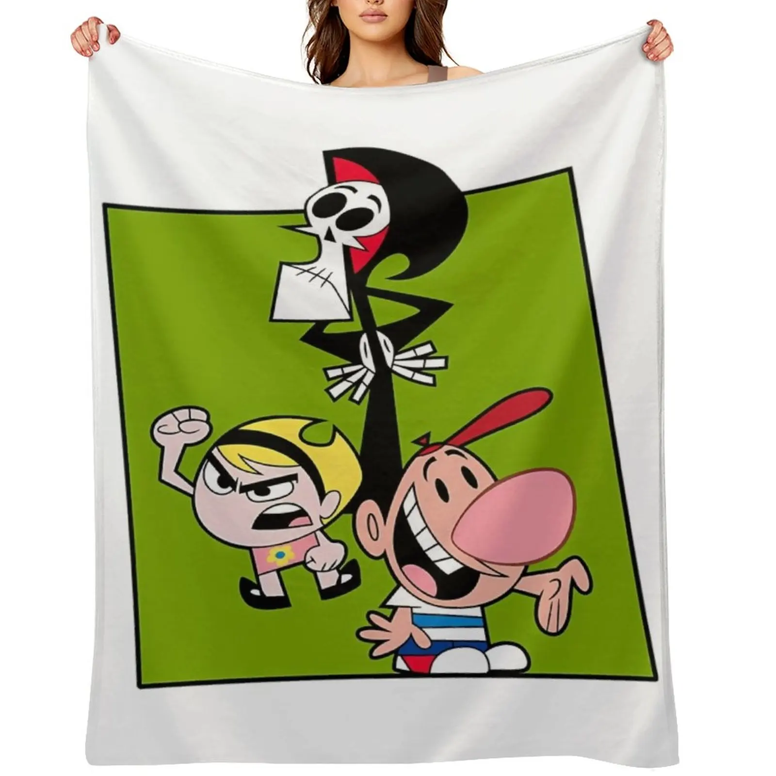 The Grim Adventures of Billy & Mandy Throw Blanket Cute Comforter Moving Thermal Blankets
The Grim Adventures of Billy & Mandy Throw Blanket Cute Comforter Moving Thermal Blankets