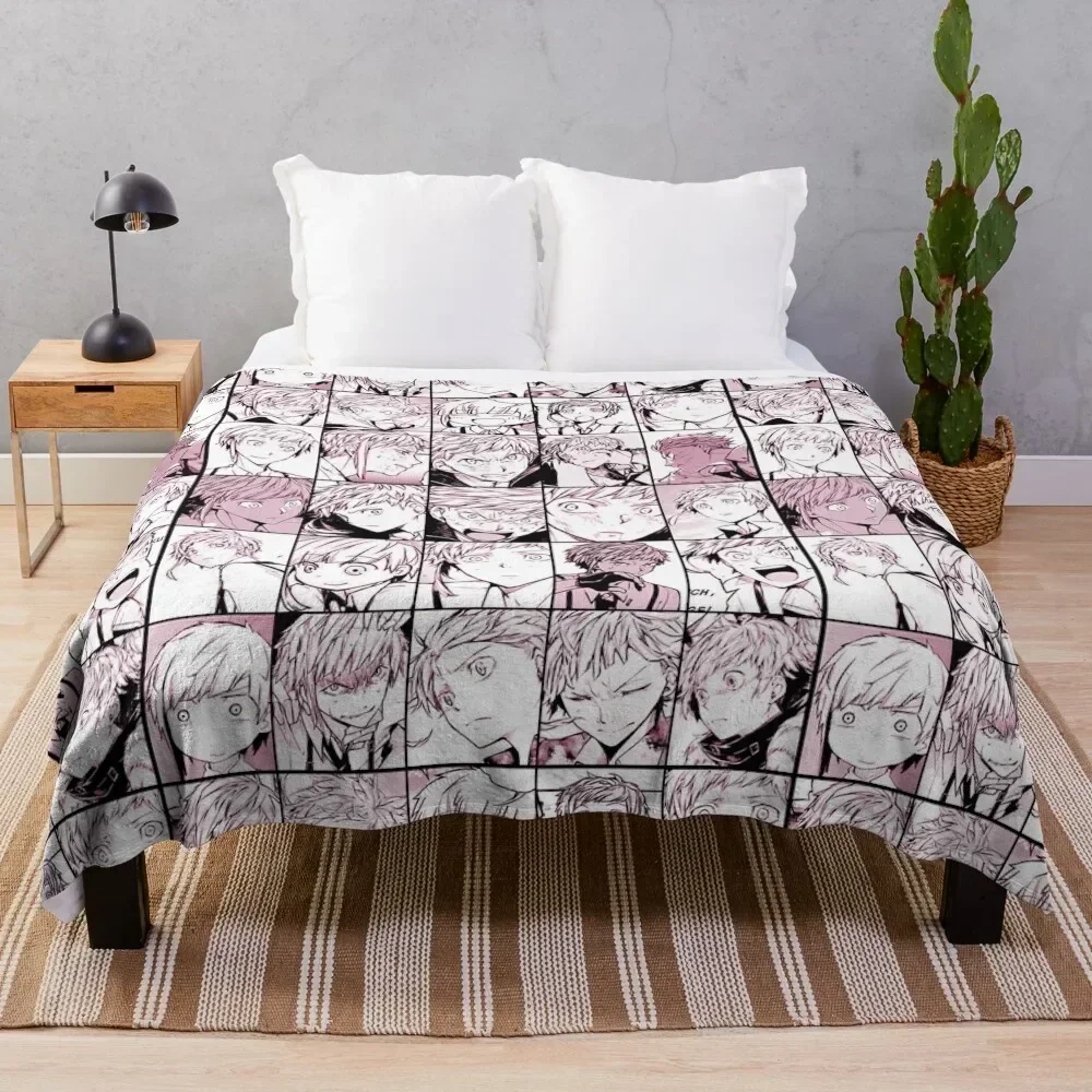 Atsushi BSD - collage color version Throw Blanket Soft Big For Baby Plush Blankets
Atsushi BSD - collage color version Throw Blanket Soft Big For Baby Plush Blankets