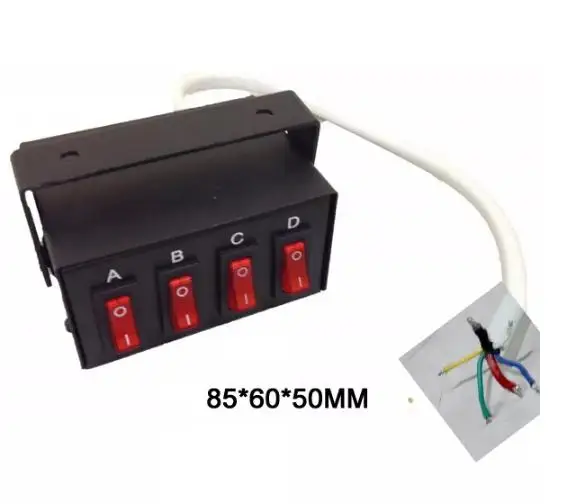 2/3/4/5 buttons Control switch Multifunctional controller for warning light bar,lightbar,bar light
2/3/4/5 buttons Control switch Multifunctional controller for warning light bar,lightbar,bar light