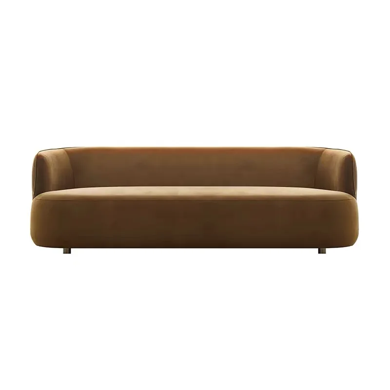 &c Wabi-sabi Style Velvet Fabric Sofa, Direct Factory Sale for Hotel and Villa Living Rooms - Three-seater Sofa
&c Wabi-sabi Style Velvet Fabric Sofa, Direct Factory Sale for Hotel and Villa Living Rooms - Three-seater Sofa