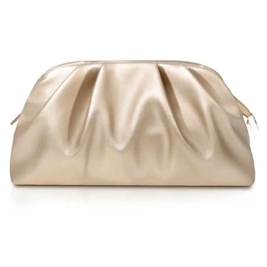 lovyoCoCo Clutch Purse for Women Soft Pleated PU Wedding Clutch, Elegant Evening Bag for Galas, Proms, Cocktail Parties
lovyoCoCo Clutch Purse for Women Soft Pleated PU Wedding Clutch, Elegant Evening Bag for Galas, Proms, Cocktail Parties