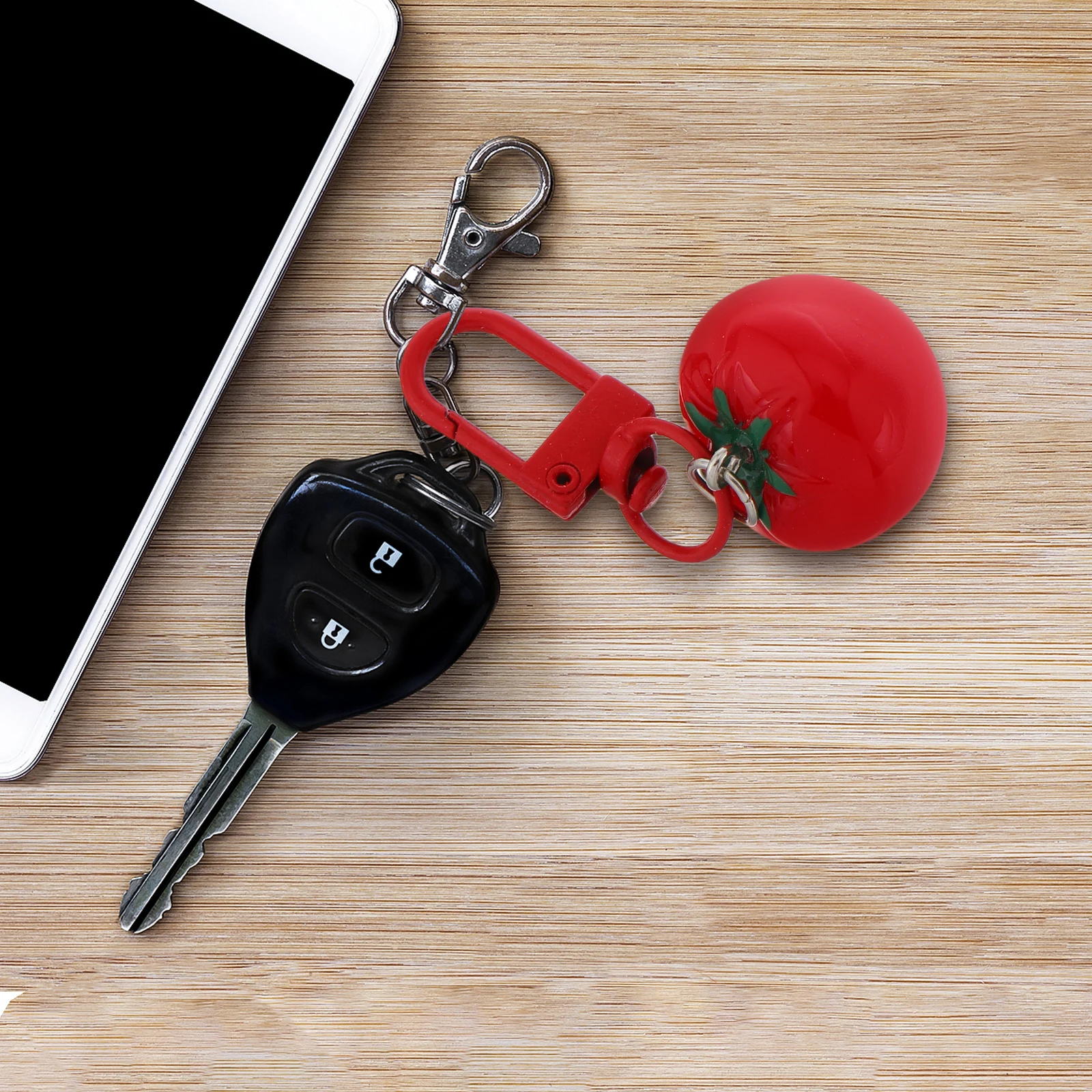 6pcs Realistic Tomato Keychain Resin Food Pendant Cute Vegetable Ornament For Bag Phone Car Simulation Fruit Accessory
6pcs Realistic Tomato Keychain Resin Food Pendant Cute Vegetable Ornament For Bag Phone Car Simulation Fruit Accessory