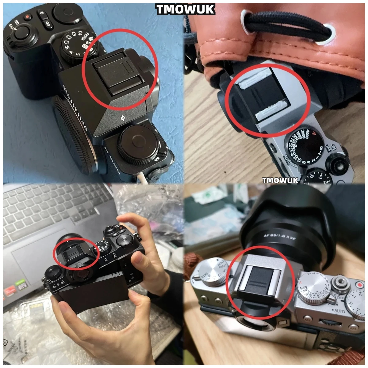 For Fujifilm X-H2 X-S20 GFX100II X-T30 Mark II X-A1 X-T100 GFX ETERNA Hot Shoe Cover Camera Accessories Cap Protector
For Fujifilm X-H2 X-S20 GFX100II X-T30 Mark II X-A1 X-T100 GFX ETERNA Hot Shoe Cover Camera Accessories Cap Protector