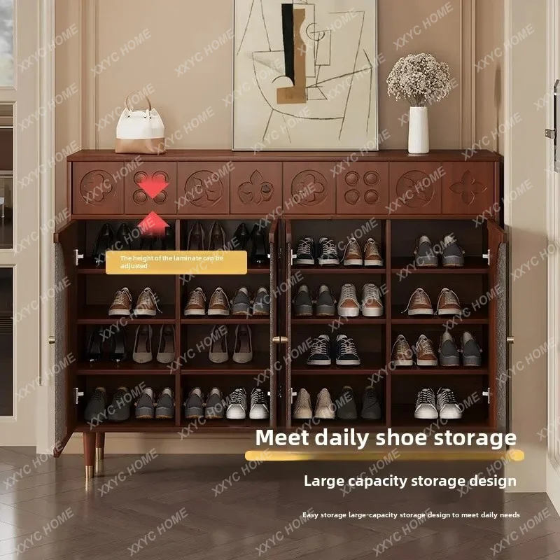 L shoe cabinet, large-capacity entrance cabinet against the wall at the entrance of the household
L shoe cabinet, large-capacity entrance cabinet against the wall at the entrance of the household