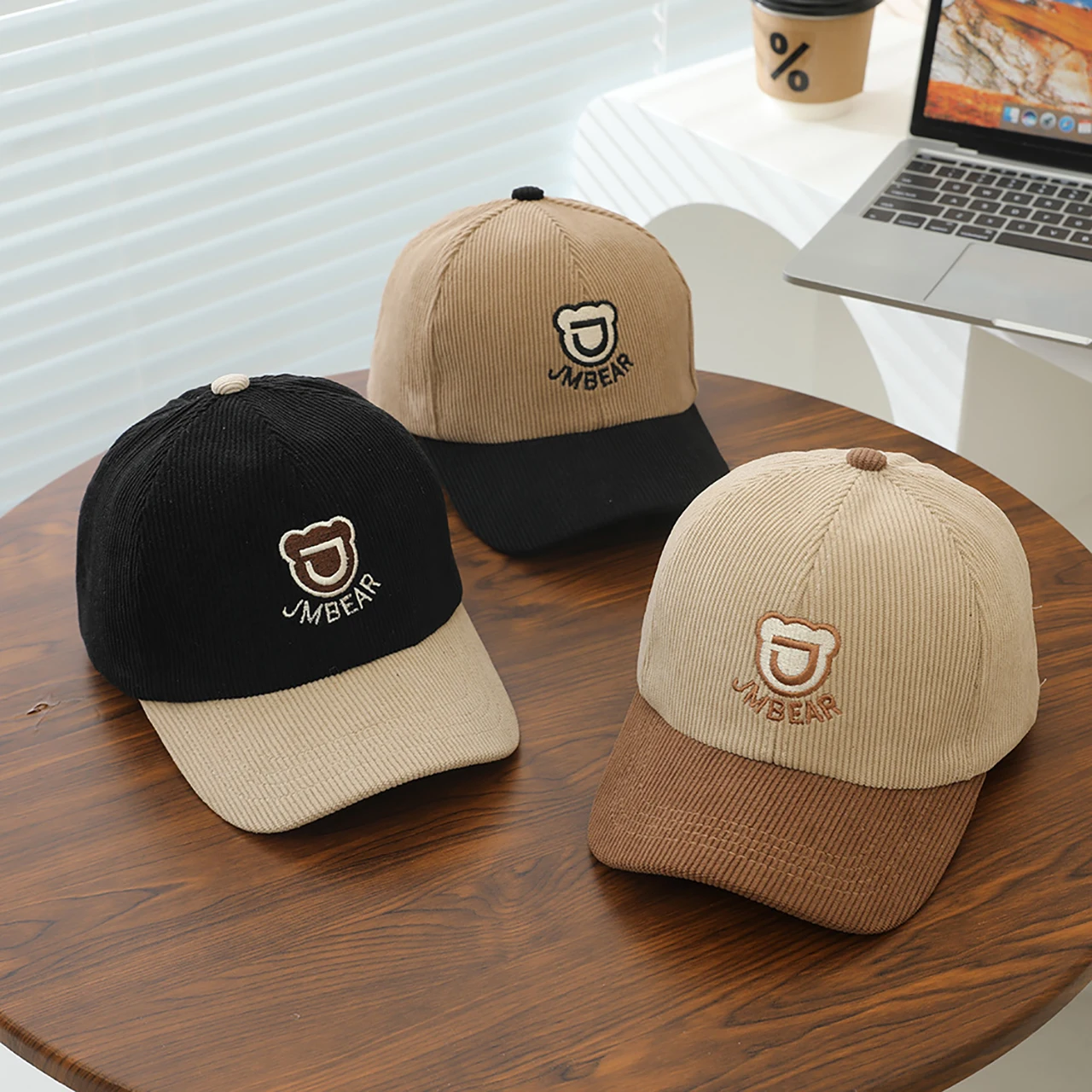 Autumn Winter Corduroy Baseball Hat For Children Sunshade Visors Fashion Color Block Duck Tongue Hats 2-8Year Kids Peaked Cap
Autumn Winter Corduroy Baseball Hat For Children Sunshade Visors Fashion Color Block Duck Tongue Hats 2-8Year Kids Peaked Cap