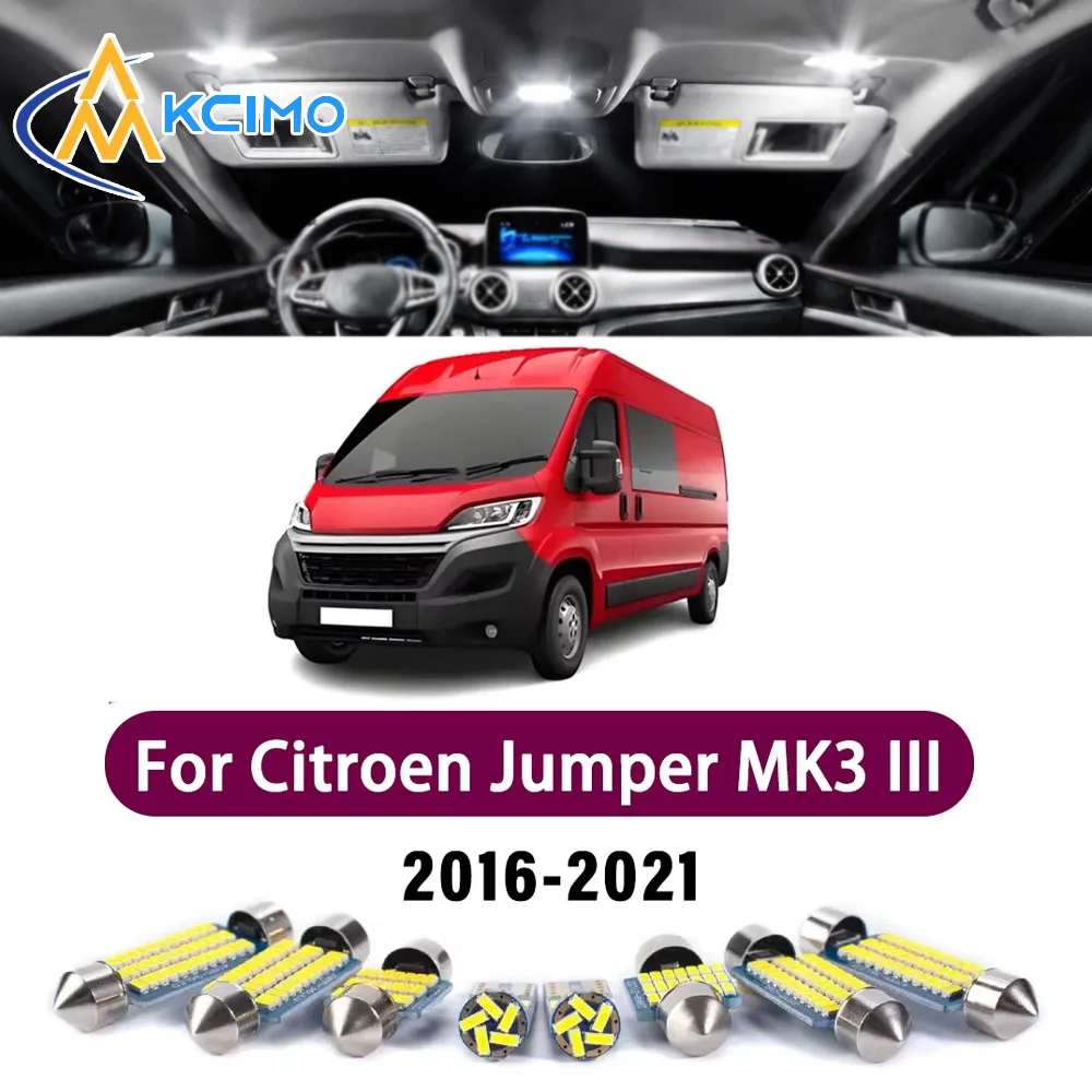 New Canbus Number Plate Bulb For Citroen Jumper MK3 III 2016-2021 Premium Easy Install Bright LED Interior Mirror Reading Lights
New Canbus Number Plate Bulb For Citroen Jumper MK3 III 2016-2021 Premium Easy Install Bright LED Interior Mirror Reading Lights