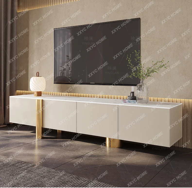 M simple living room bedroom small apartment saddle leather rock slab floor cabinet
M simple living room bedroom small apartment saddle leather rock slab floor cabinet