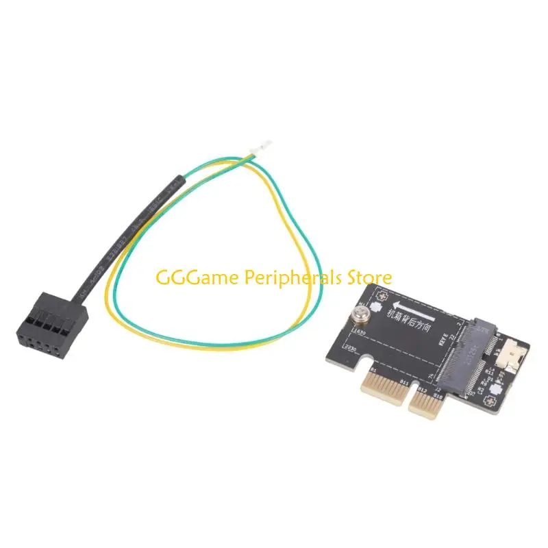 U55B PCIE to M.2 Wireless Card for Computer Motherboard Networking Card for Desktop
U55B PCIE to M.2 Wireless Card for Computer Motherboard Networking Card for Desktop