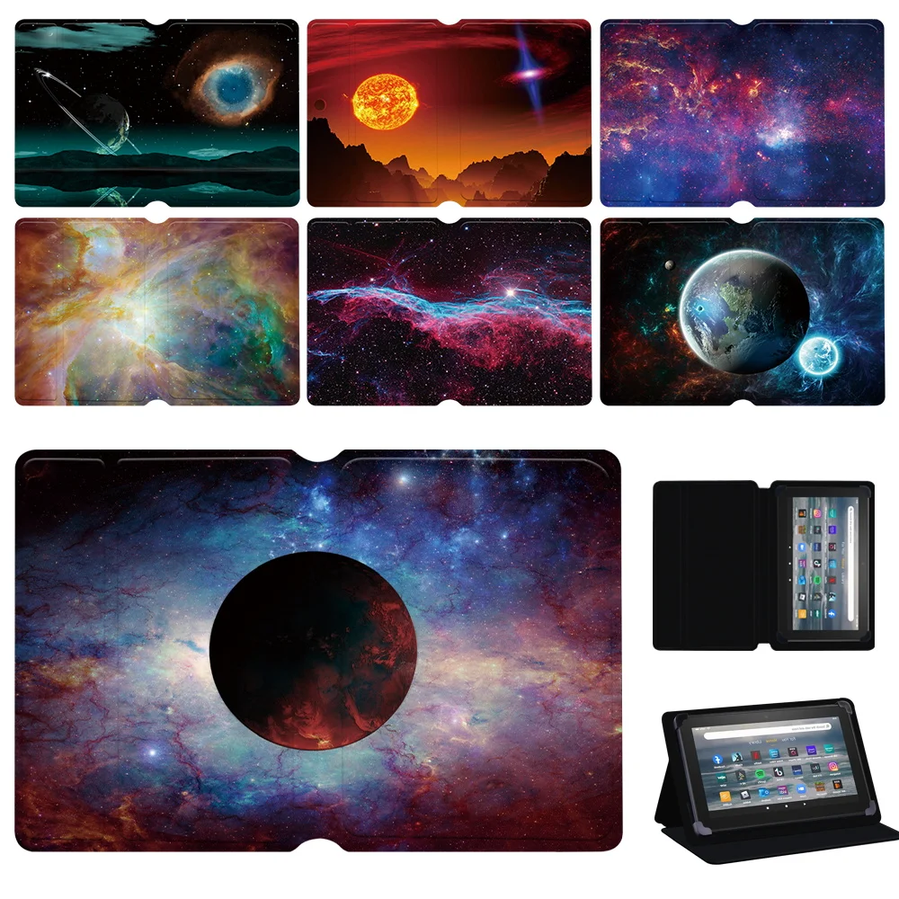 Folding Stand PU Shell cover for Fire 7 12th Gen 2022/HD 10 Plus/HD10/Fire 7/8 Cases space Series Kindle 10th Tablet Case
Folding Stand PU Shell cover for Fire 7 12th Gen 2022/HD 10 Plus/HD10/Fire 7/8 Cases space Series Kindle 10th Tablet Case