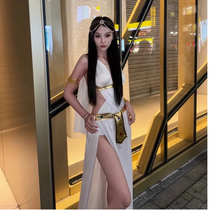 New Fashionable and Sexy Belly Dance Exotic Style Dunhuang Western Region Dancer Stage Performance Costume
New Fashionable and Sexy Belly Dance Exotic Style Dunhuang Western Region Dancer Stage Performance Costume