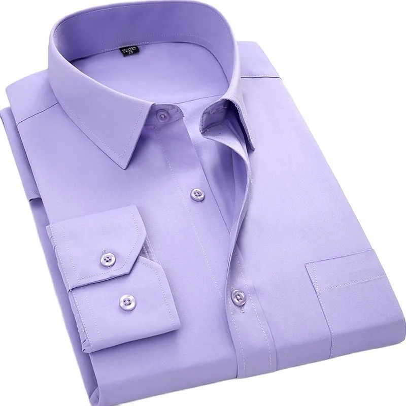 2023 Single Patch Pocket Formal Business Standard Office Men's Classic Long Sleeve Solid Basic Dress ShirtsSIZE 47 48
2023 Single Patch Pocket Formal Business Standard Office Men's Classic Long Sleeve Solid Basic Dress ShirtsSIZE 47 48