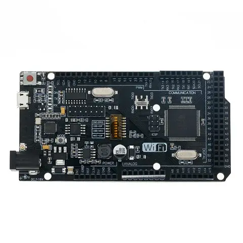 Mega2560 + WiFi R3 ATmega2560+ESP8266 32Mb memory USB-TTL CH340G. Compatible for Arduino Mega NodeMCU For WeMos ESP8266