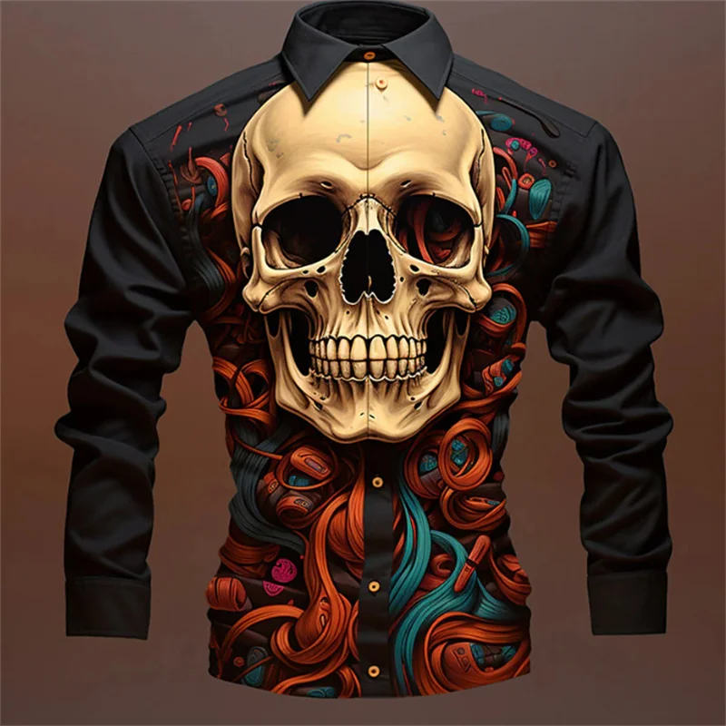 Men's shirts with personalized pattern printed lapel long sleeves large size daily business casual comfortable long sleeves
Men's shirts with personalized pattern printed lapel long sleeves large size daily business casual comfortable long sleeves