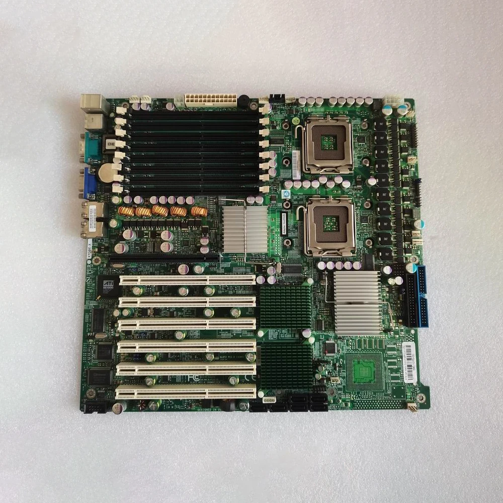 Для чипсета Supermicro 5000P, 6 слотов PCI-X, материнская плата X7DBE-X без кранетора X7DBE-X
Для чипсета Supermicro 5000P, 6 слотов PCI-X, материнская плата X7DBE-X без кранетора X7DBE-X