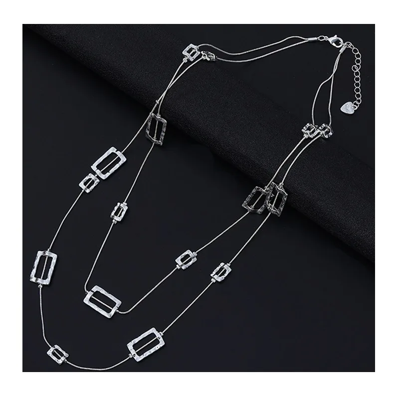 New Necklace Popular Versatile Peach Heart Exquisite Women's Long Necklace Double Layer Women's Long Sweater Chain
New Necklace Popular Versatile Peach Heart Exquisite Women's Long Necklace Double Layer Women's Long Sweater Chain