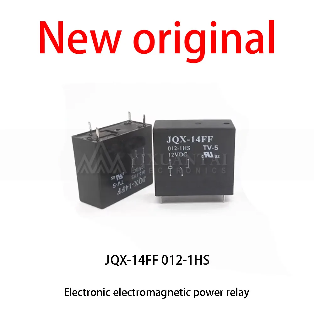 10 Pcs/Lot New original JQX-14FF 012-1HS Electronic electromagnetic power relay
10 Pcs/Lot New original JQX-14FF 012-1HS Electronic electromagnetic power relay