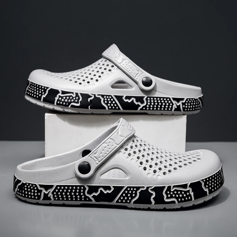 Summer Men Shoes Clogs Slippers Men Garden Flat Sandals Platform Sandals Man Water Shoes Male Sneakers Outdoor Home Slippers
Summer Men Shoes Clogs Slippers Men Garden Flat Sandals Platform Sandals Man Water Shoes Male Sneakers Outdoor Home Slippers
