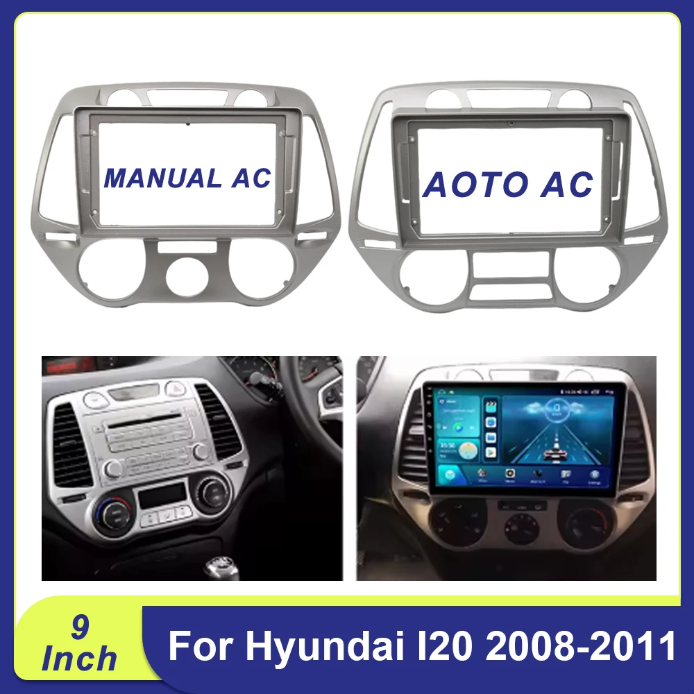 9-дюймовая рамка для автомагнитолы с кабелем для Hyundai I20 2008-2011, комплект для установки Android-магнитолы с большим экраном в приборную панель
9-дюймовая рамка для автомагнитолы с кабелем для Hyundai I20 2008-2011, комплект для установки Android-магнитолы с большим экраном в приборную панель