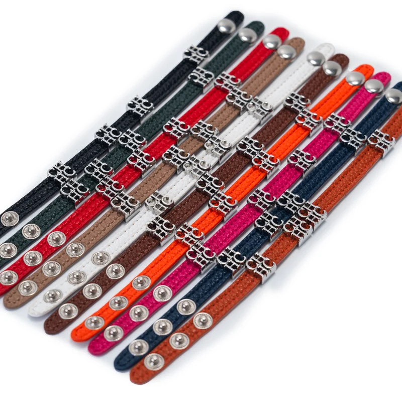 CH Women's Bracelet High Quality Multiple Colors Optional Women's Gift Fashion Snap Closure Metal Logo Design Bracelet
CH Women's Bracelet High Quality Multiple Colors Optional Women's Gift Fashion Snap Closure Metal Logo Design Bracelet