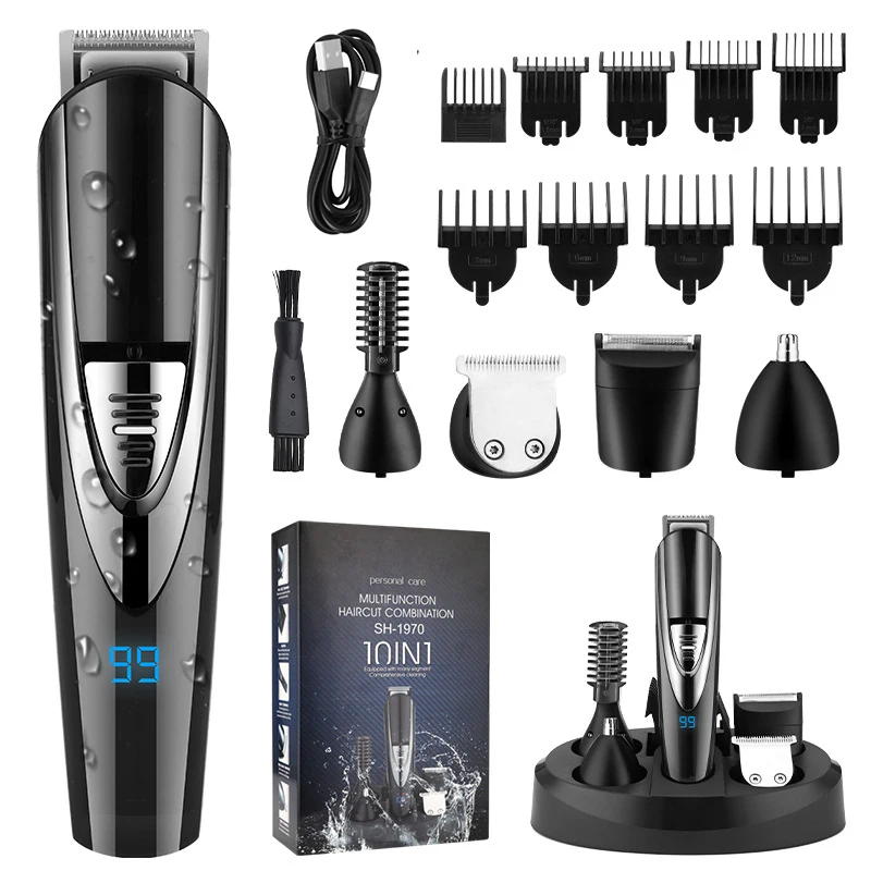 Electric Hair Clipper barber Multifunctional Trimmer For Men Electric Shaver For Men's Razor Nose 5 In 1 Professional Trimmer
Electric Hair Clipper barber Multifunctional Trimmer For Men Electric Shaver For Men's Razor Nose 5 In 1 Professional Trimmer