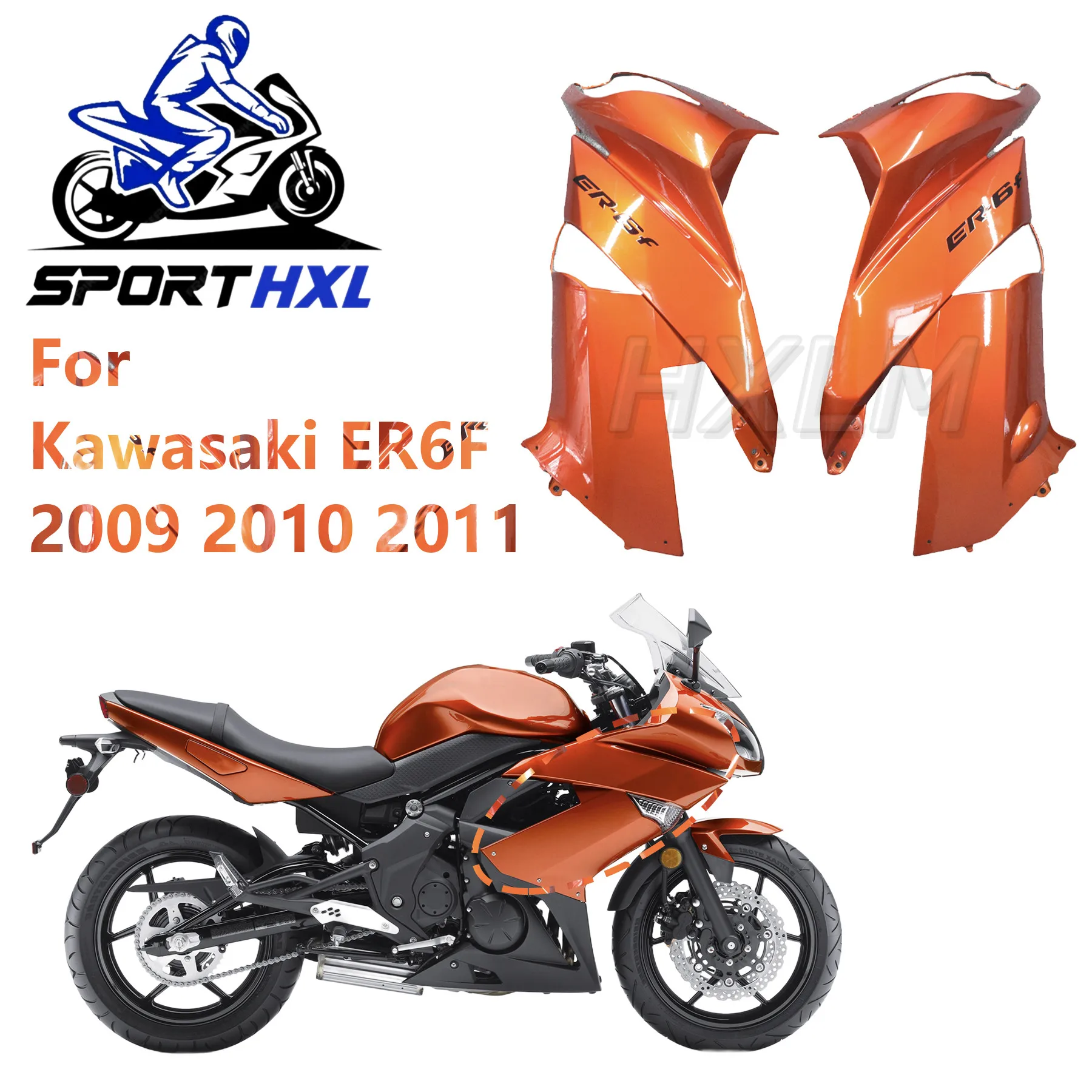 Side Cover Fairing For KAWASAKI Ninja650 ER6F ER-6F 2009 2010 2011 Motorcycle Tail Panel Seat Side Cover 2009-2011
Side Cover Fairing For KAWASAKI Ninja650 ER6F ER-6F 2009 2010 2011 Motorcycle Tail Panel Seat Side Cover 2009-2011