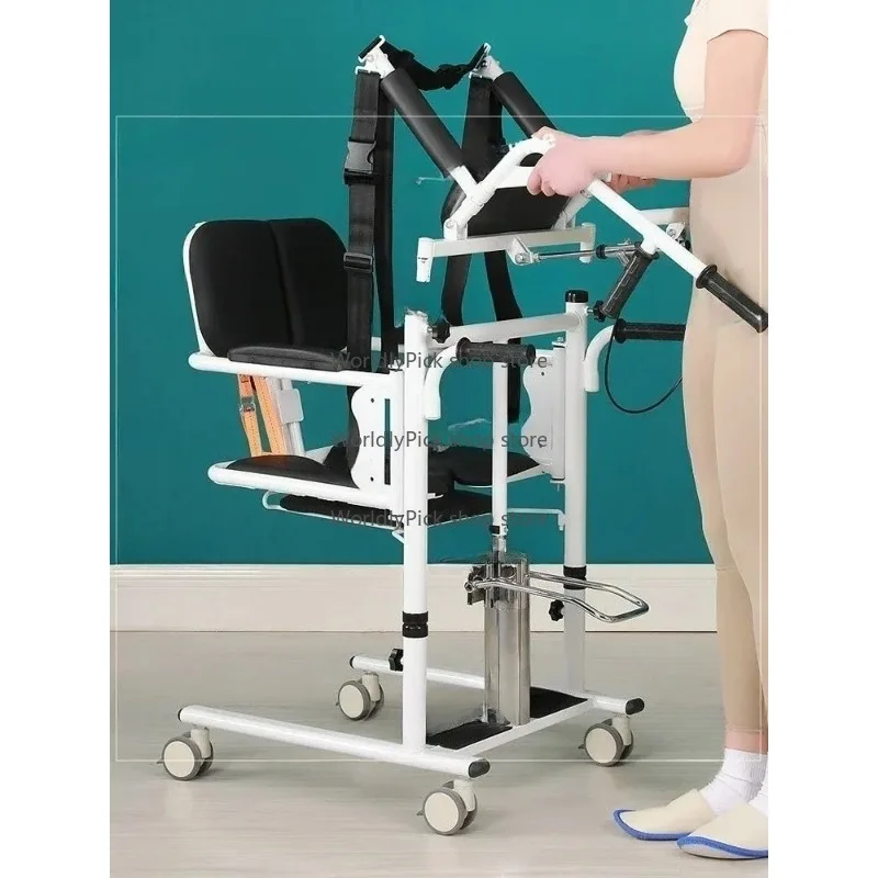 Bedridden Elderly Hand-free Lift Multi-functional Paralyzed Patient Care Artifact Disabled Hydraulic Lift Toilet Chair
Bedridden Elderly Hand-free Lift Multi-functional Paralyzed Patient Care Artifact Disabled Hydraulic Lift Toilet Chair