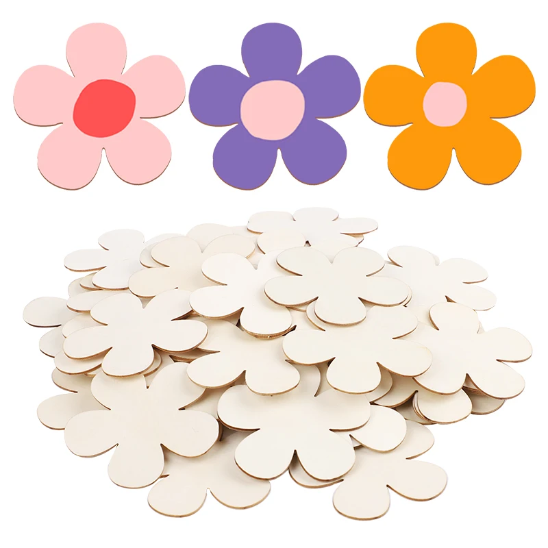 10Pcs Unfinished Wooden Flower Blanks Natural Craft Supplies DIY Flower Shape For Handmade Decor Painting Decoration
10Pcs Unfinished Wooden Flower Blanks Natural Craft Supplies DIY Flower Shape For Handmade Decor Painting Decoration