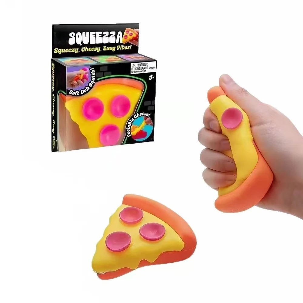Pizza Shaped Sensory Squeeze Cube Stress & Anxiety Relief Focus Improvement Portable Sensory Gadget for Relaxing
Pizza Shaped Sensory Squeeze Cube Stress & Anxiety Relief Focus Improvement Portable Sensory Gadget for Relaxing