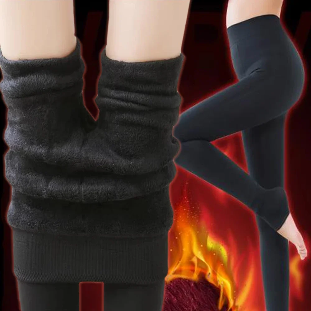 Women Thermal Stockings Winter Warm Elastic Slim Fleece Tights Pantyhose Thicken Plush High Waist Fleece Leggings Stocking Pants
Women Thermal Stockings Winter Warm Elastic Slim Fleece Tights Pantyhose Thicken Plush High Waist Fleece Leggings Stocking Pants