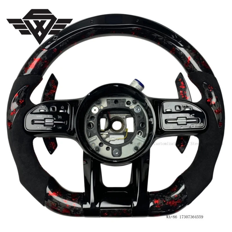 Factory Direct Sales High Performance Forged Carbon Fiber Steering Wheel for Mercedes Benz 809AMG C Class W204 W205 W213 E300
Factory Direct Sales High Performance Forged Carbon Fiber Steering Wheel for Mercedes Benz 809AMG C Class W204 W205 W213 E300