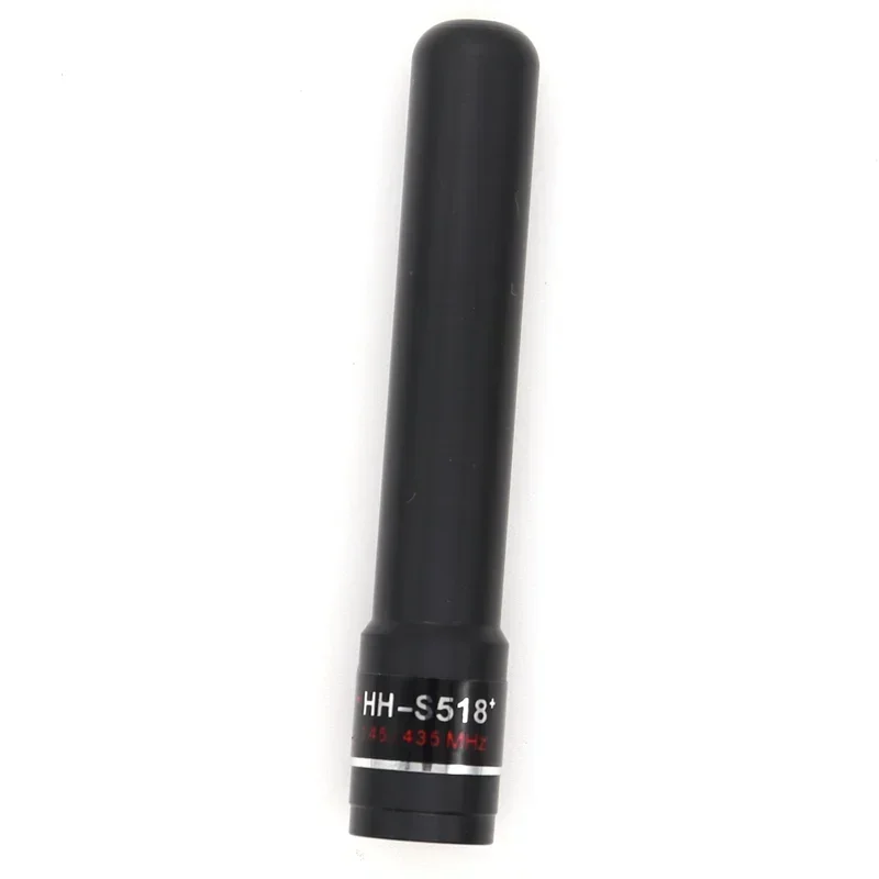 HH S518+ SMA Male 144/430MHz High Gain Dual Band Short Antenna for Two Way Radio
HH S518+ SMA Male 144/430MHz High Gain Dual Band Short Antenna for Two Way Radio