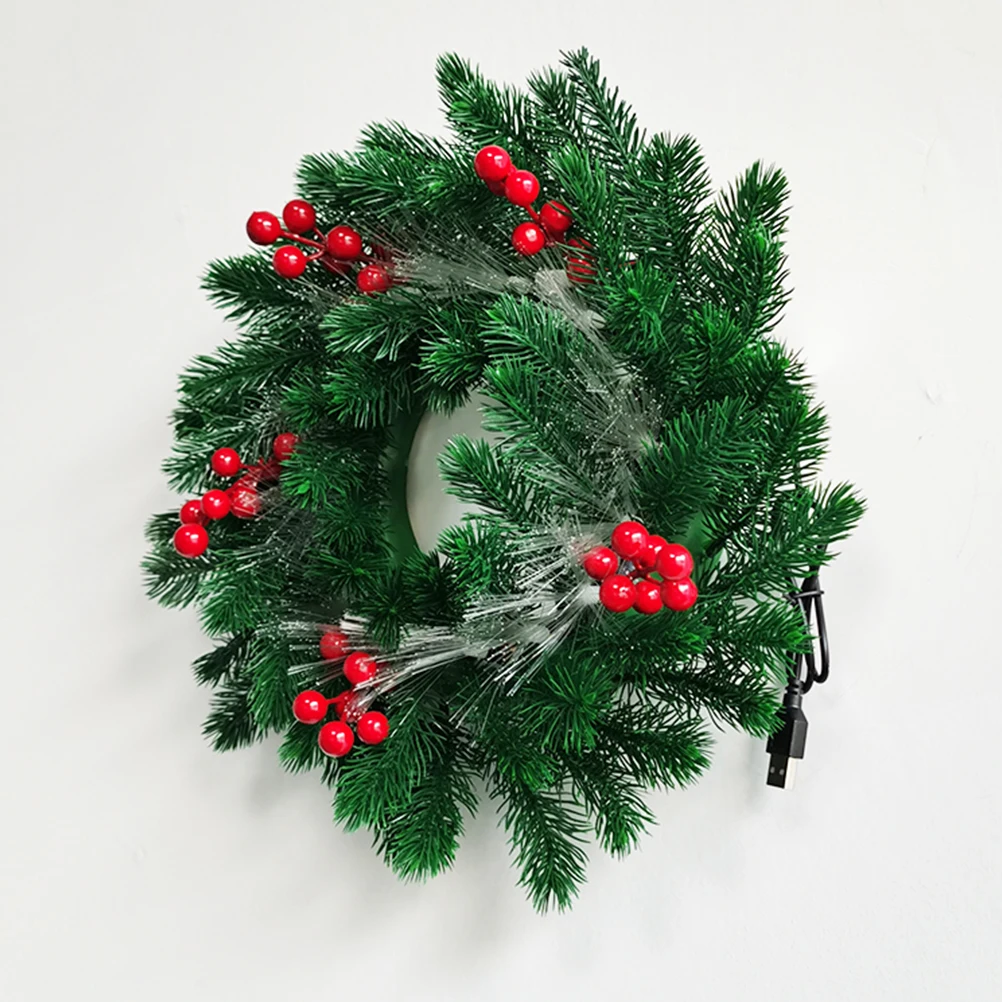 1Pcs Lighted Christmas Wreath Hanging Decorative Garland Xmas Door Wall Hanging Decor Christmas Photography Accessory
1Pcs Lighted Christmas Wreath Hanging Decorative Garland Xmas Door Wall Hanging Decor Christmas Photography Accessory