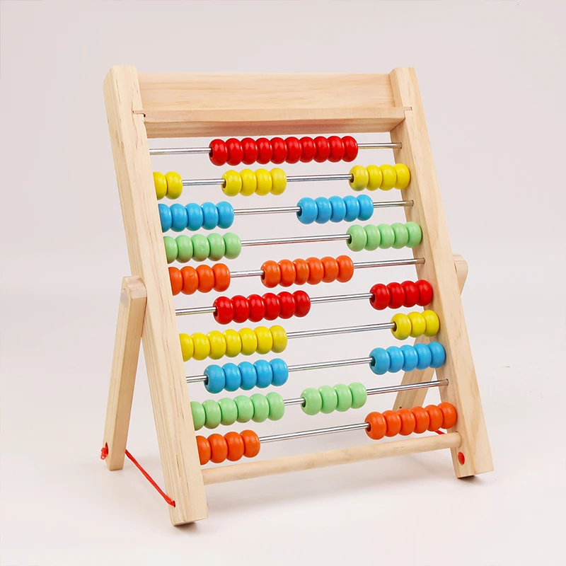 Montessori first grade children's abacus rack disc addition and subtraction enlighten Mathematical calculation Kindergarten
Montessori first grade children's abacus rack disc addition and subtraction enlighten Mathematical calculation Kindergarten