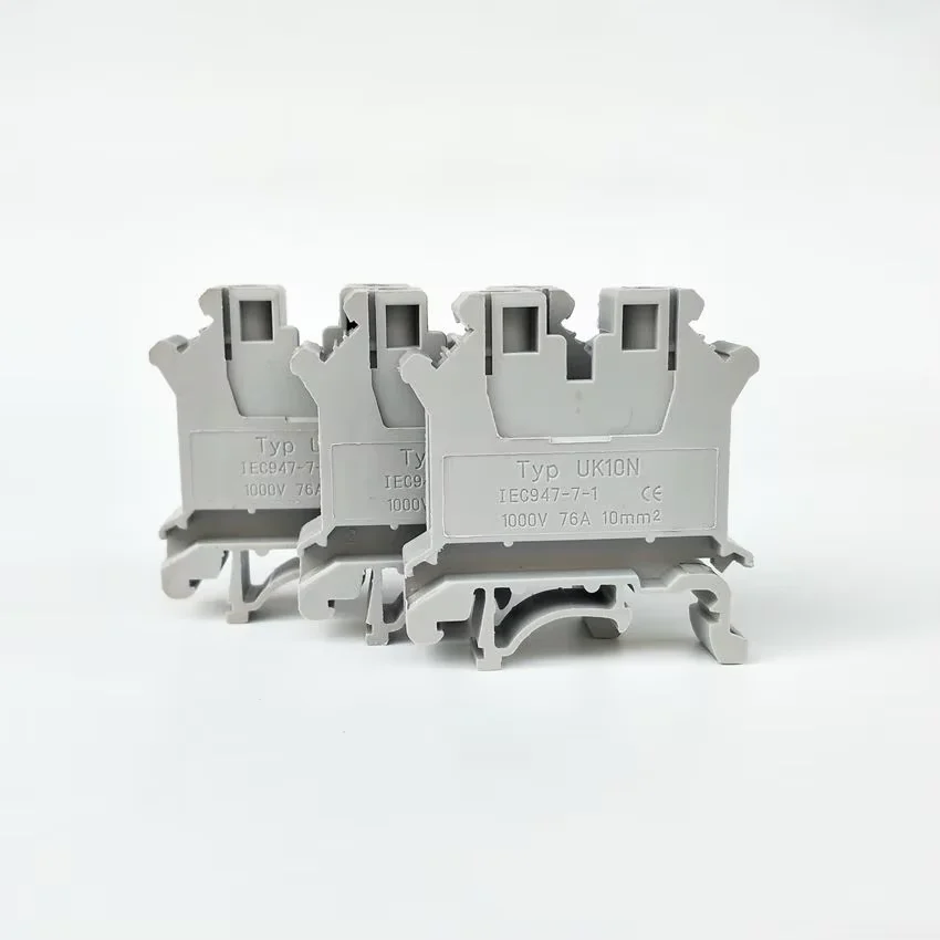 50 шт./лот клеммная колодка на DIN-рейку UK-10N
50 шт./лот клеммная колодка на DIN-рейку UK-10N