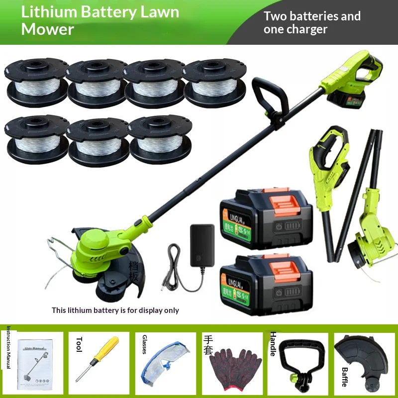 12 Inch Electric Lawn Mower Small Household Handheld Garden Trimmer Desbrozadora Batería Debroussailleuse À Batterie 예초기 잔디깍기
12 Inch Electric Lawn Mower Small Household Handheld Garden Trimmer Desbrozadora Batería Debroussailleuse À Batterie 예초기 잔디깍기