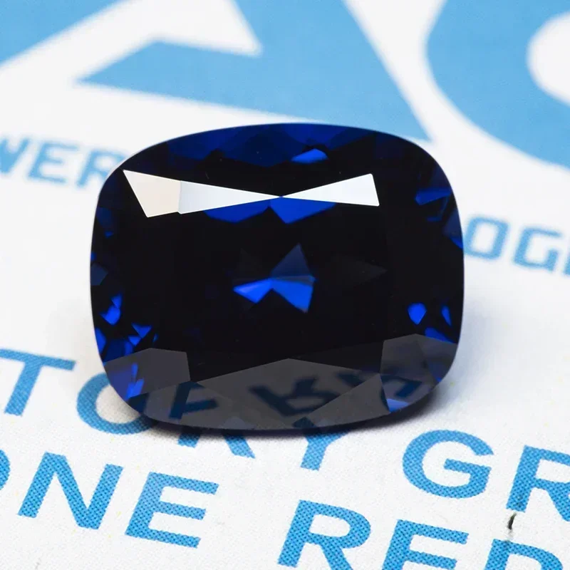 Lab Grown Sapphire Rectangel Cushion Shape Royal Blue VVS1 Gemstone for Charms Diy Jewelry Making Selectable AGL Certificate
Lab Grown Sapphire Rectangel Cushion Shape Royal Blue VVS1 Gemstone for Charms Diy Jewelry Making Selectable AGL Certificate
