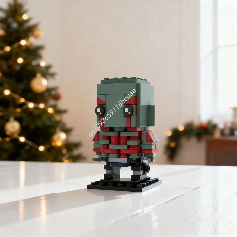 204pcs MOC Drax Brickheadz Super Heroes Marvelled Model Building Blocks DIY Creative Christmas Gifts Brick Toy Kids Birthday
204pcs MOC Drax Brickheadz Super Heroes Marvelled Model Building Blocks DIY Creative Christmas Gifts Brick Toy Kids Birthday